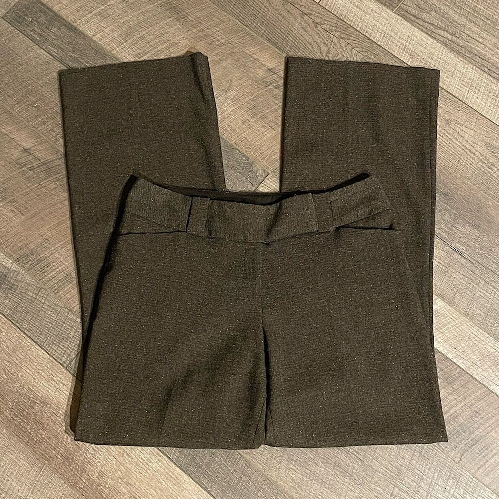 The Limited, Drew-Fit, Lined, Brown Tweed/Twill, Suit/Dress-Slacks. Size 10.